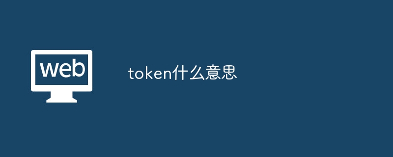 token是什么意思-第1张图片-华展网